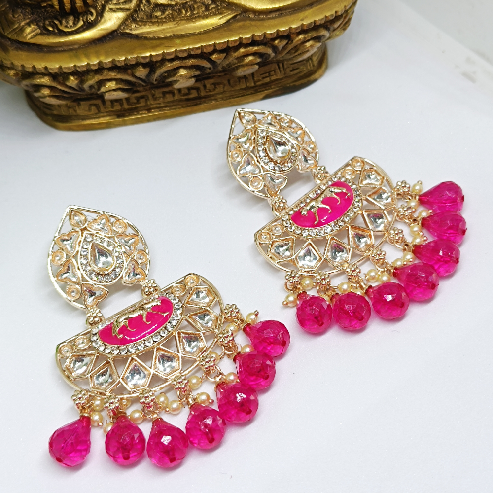 18K Gold Plating Sabyasachi Inspired Earrings