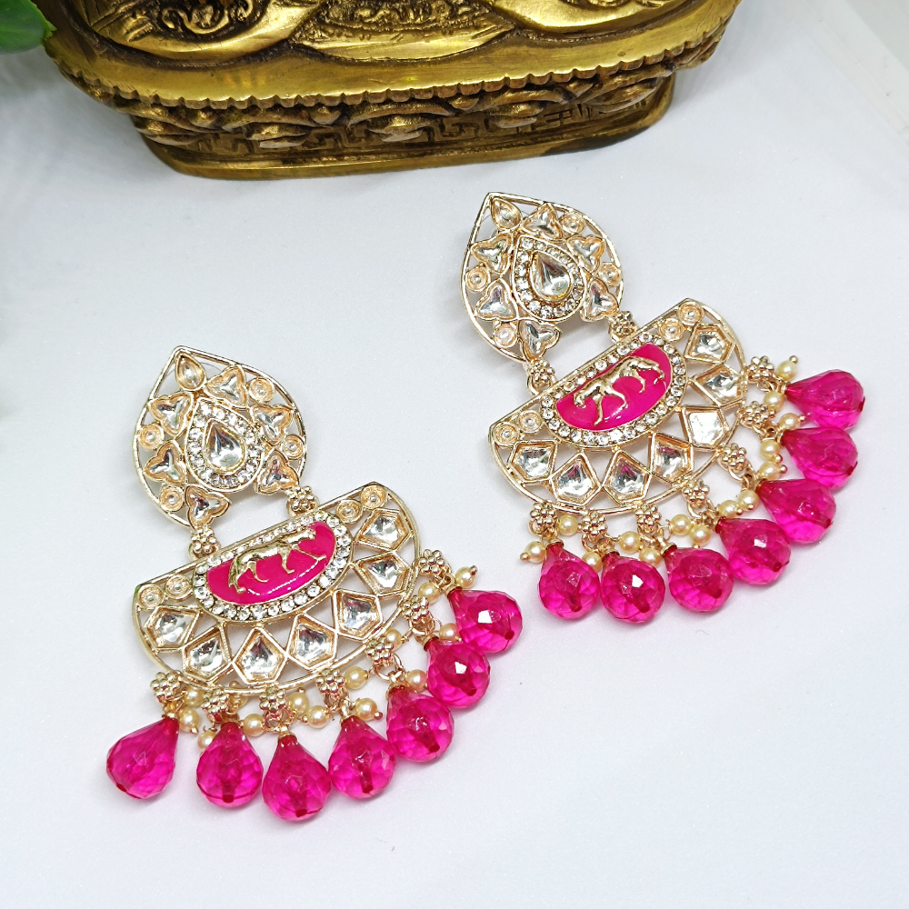 18K Gold Plating Sabyasachi Inspired Earrings