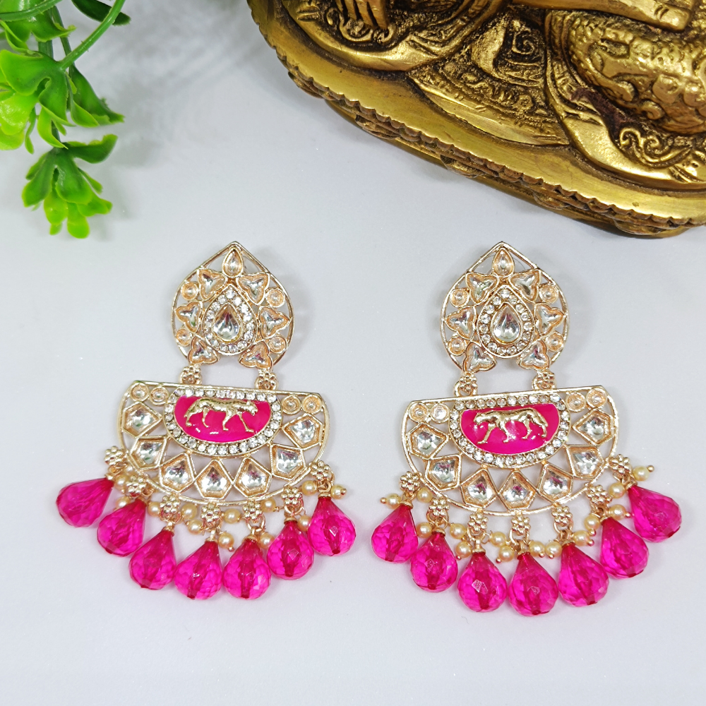 18K Gold Plating Sabyasachi Inspired Earrings