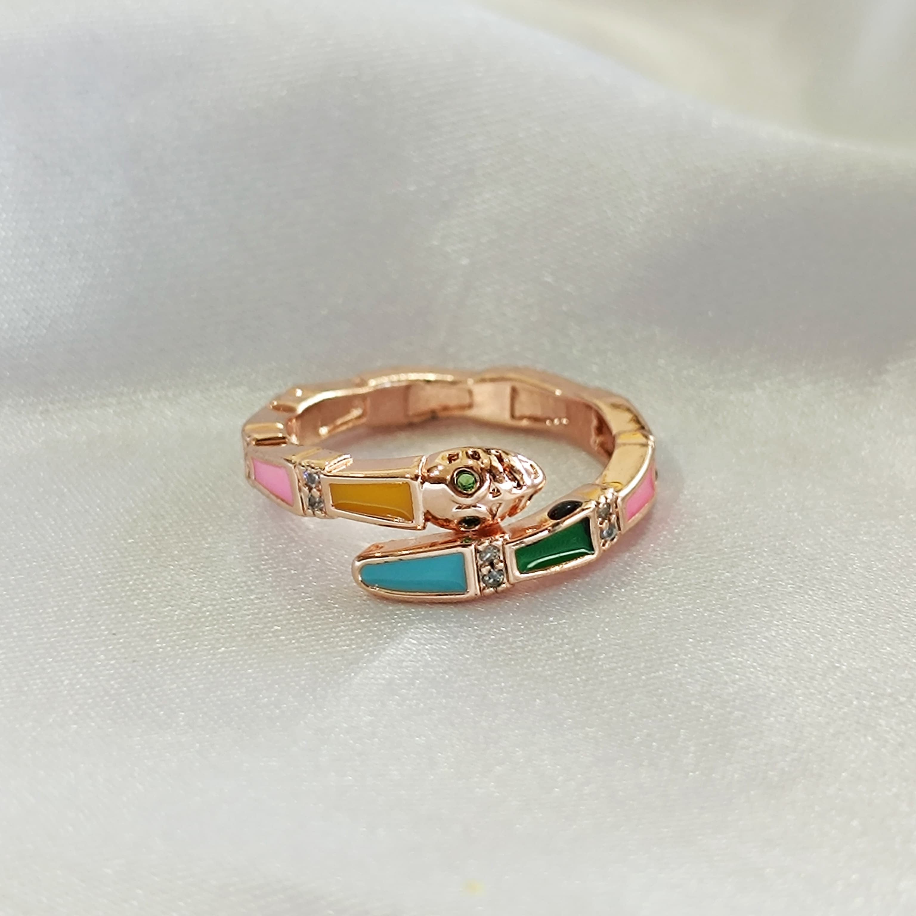 Multicolor Anti Tarnish Premium Ring Jewellery Design