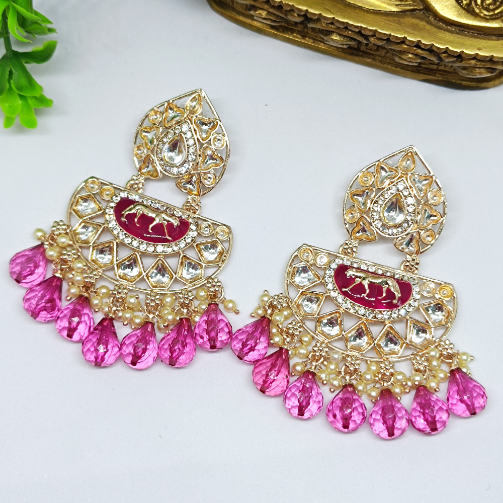 22K Gold Plating Sabyasachi Inspired Earrings