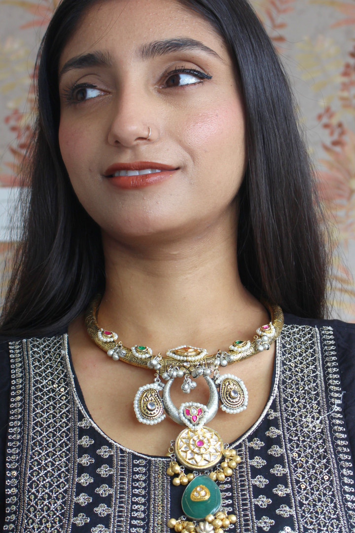 22k Gold Kante Necklace