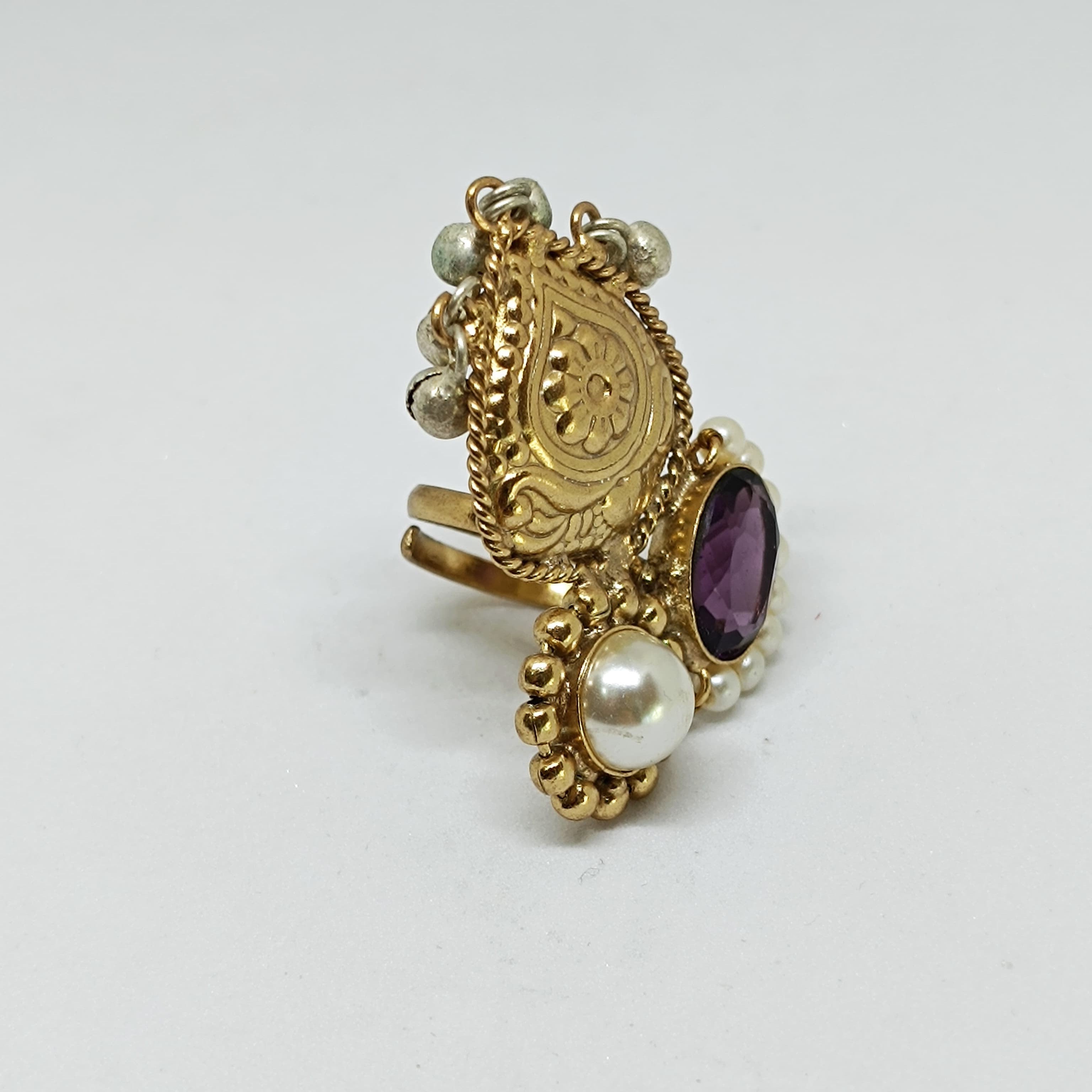 Premium 18K Gold Plated Beads and Metals Rings