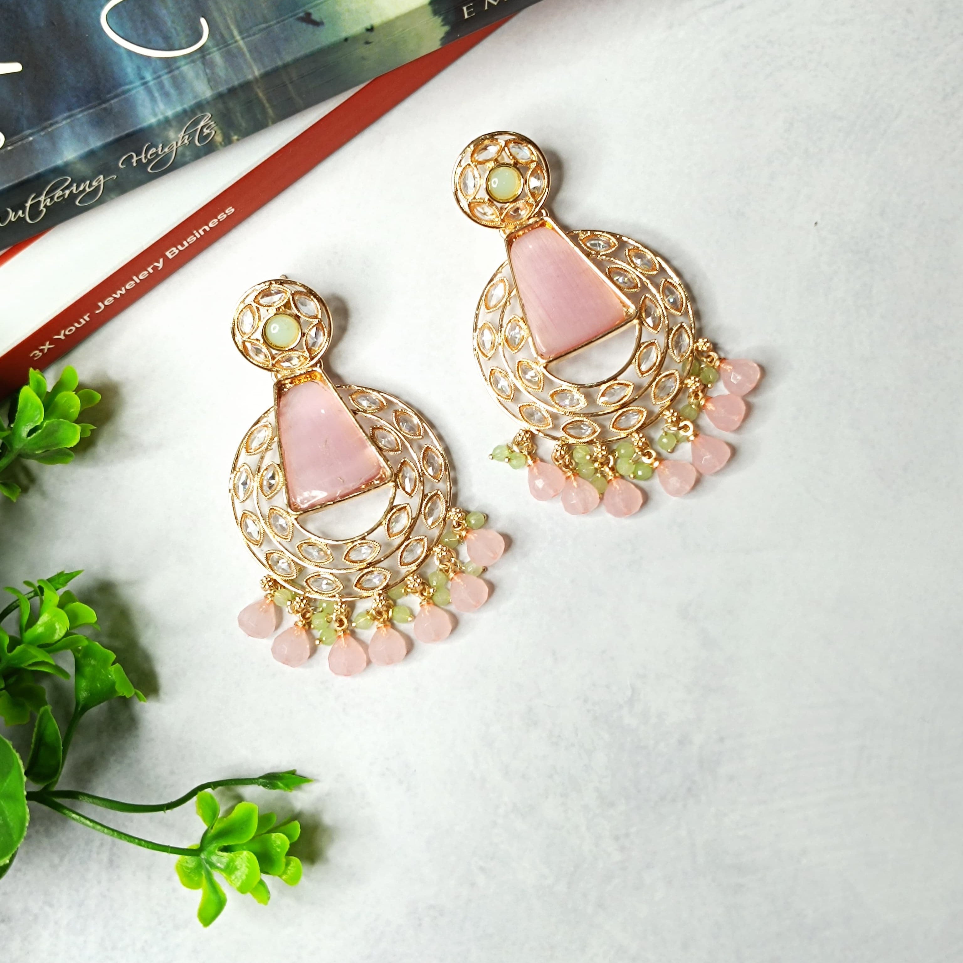 Elegant Anti Tarnish Earrings for Women & Girls
