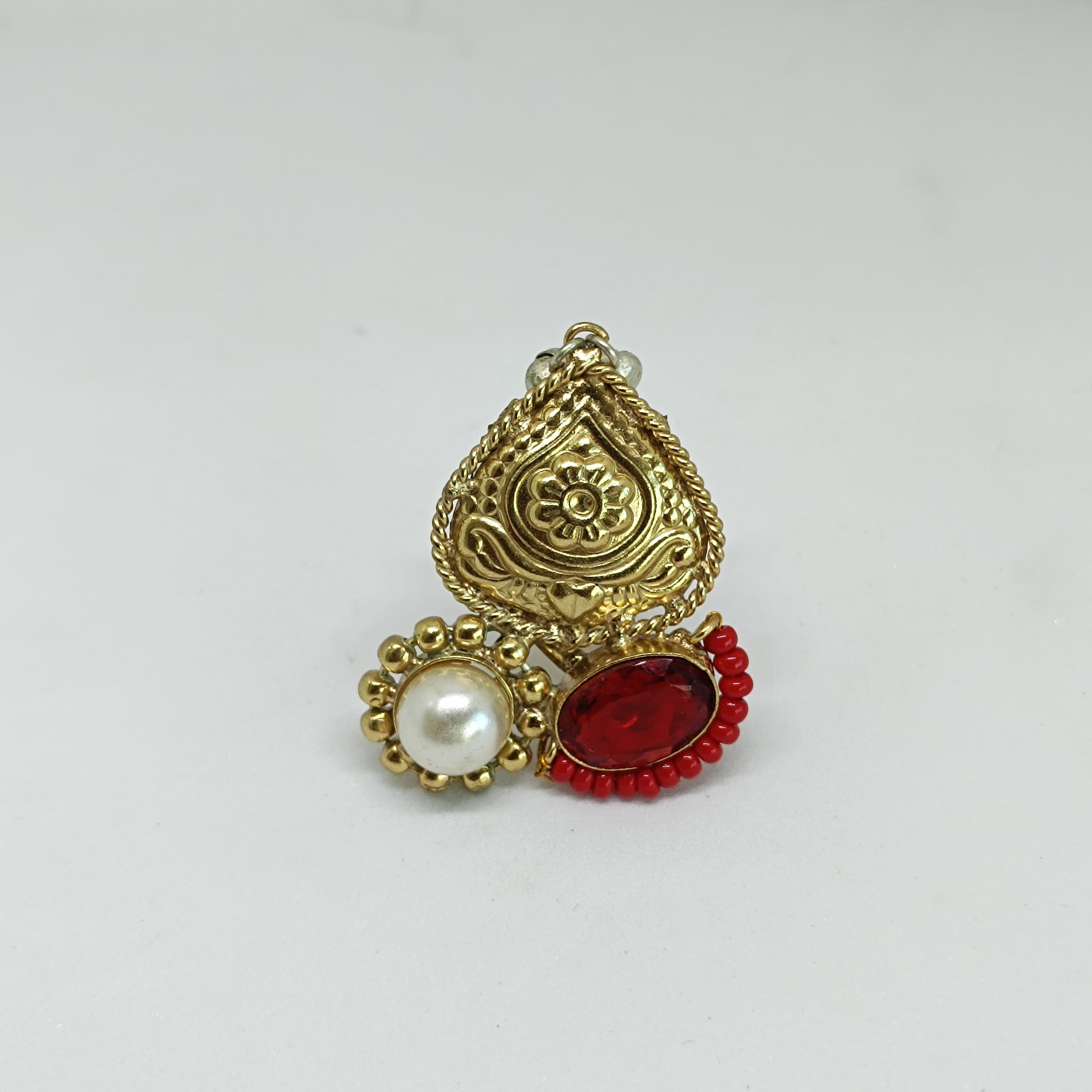 Premium 18K Gold Plated Beads and Metals Rings