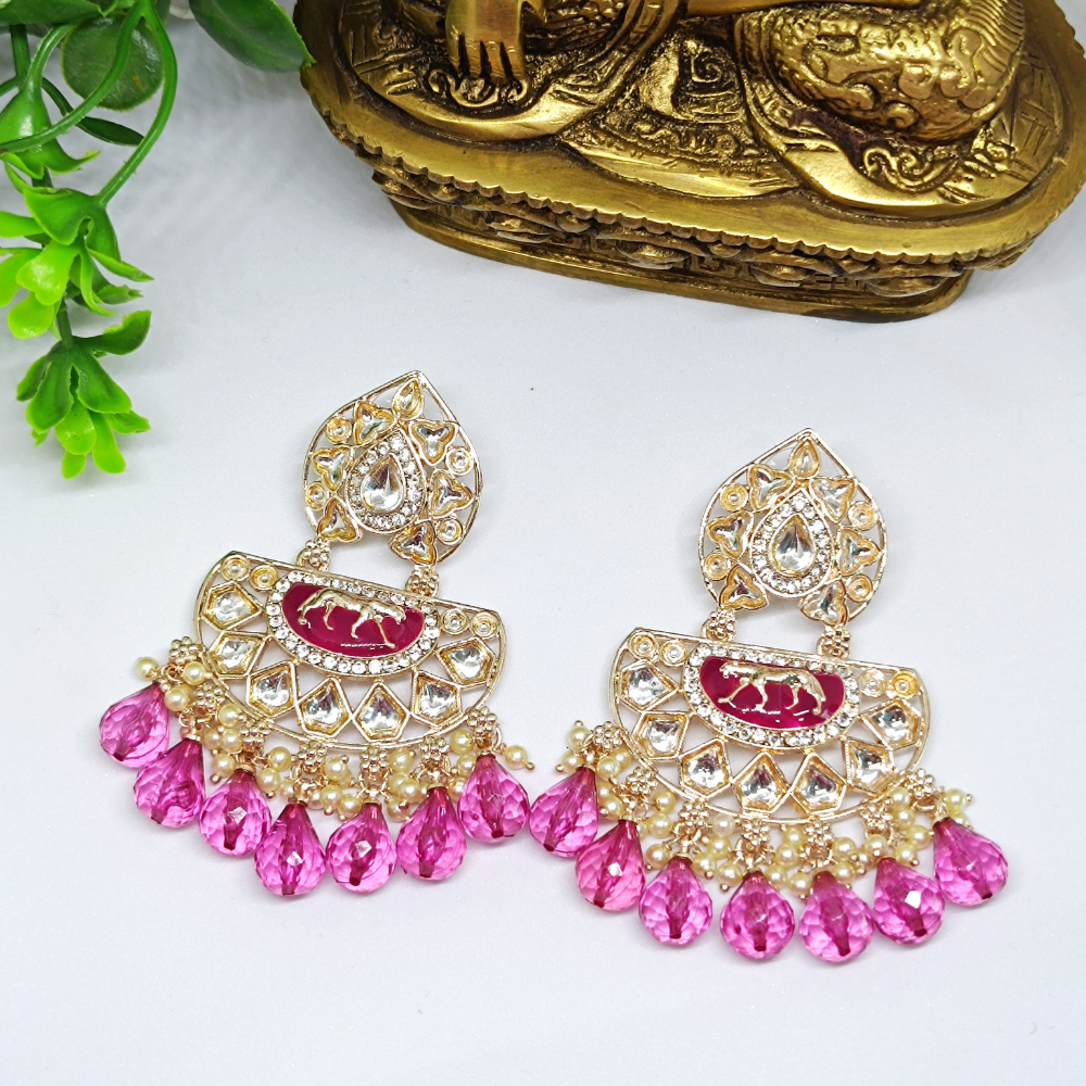 22K Gold Plating Sabyasachi Inspired Earrings