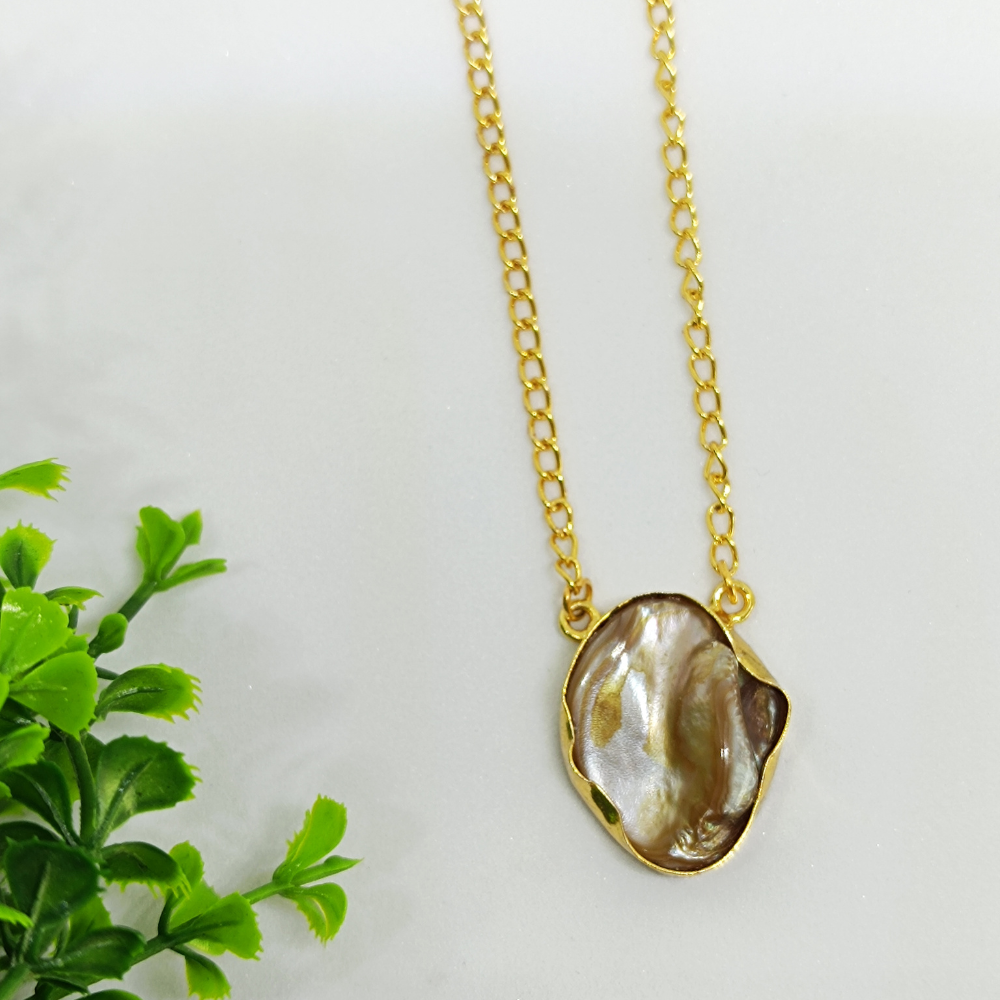 316L Stainless Steel Gold Plating Necklace