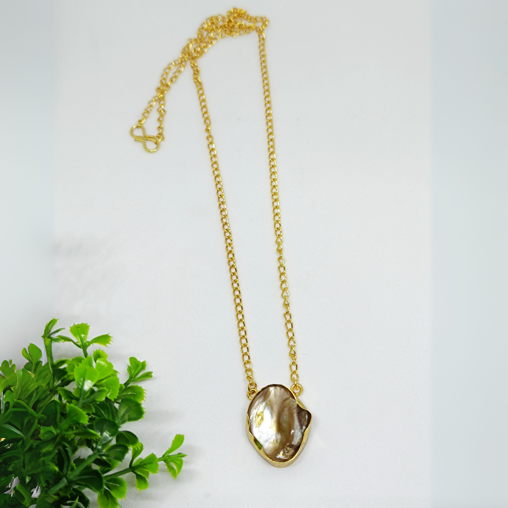316L Stainless Steel Gold Plating Necklace
