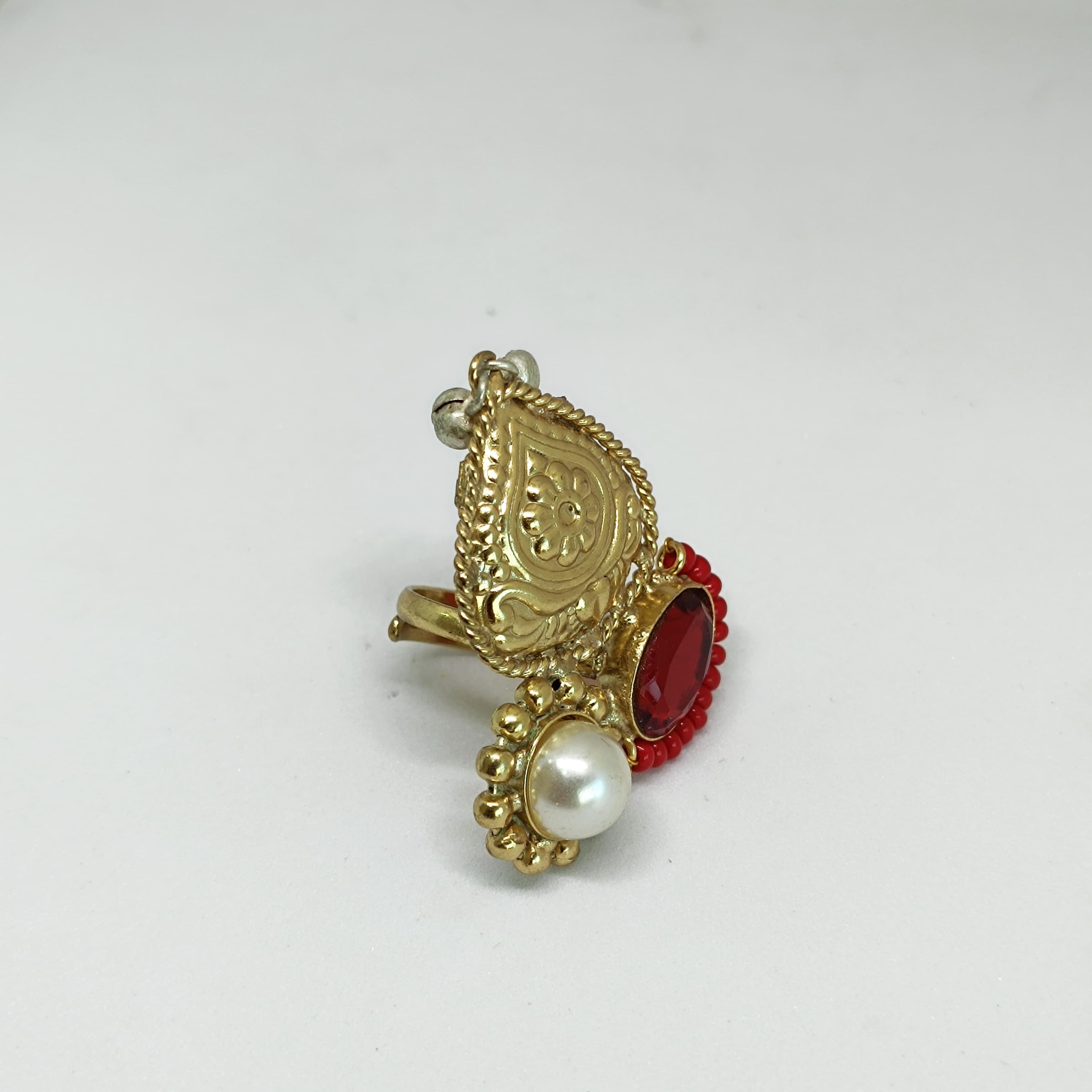 Premium 18K Gold Plated Beads and Metals Rings