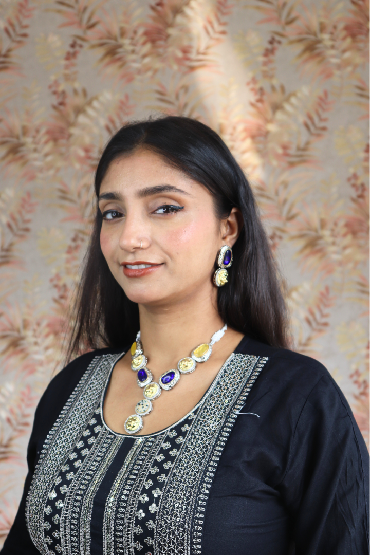 Woman wearing jewelry