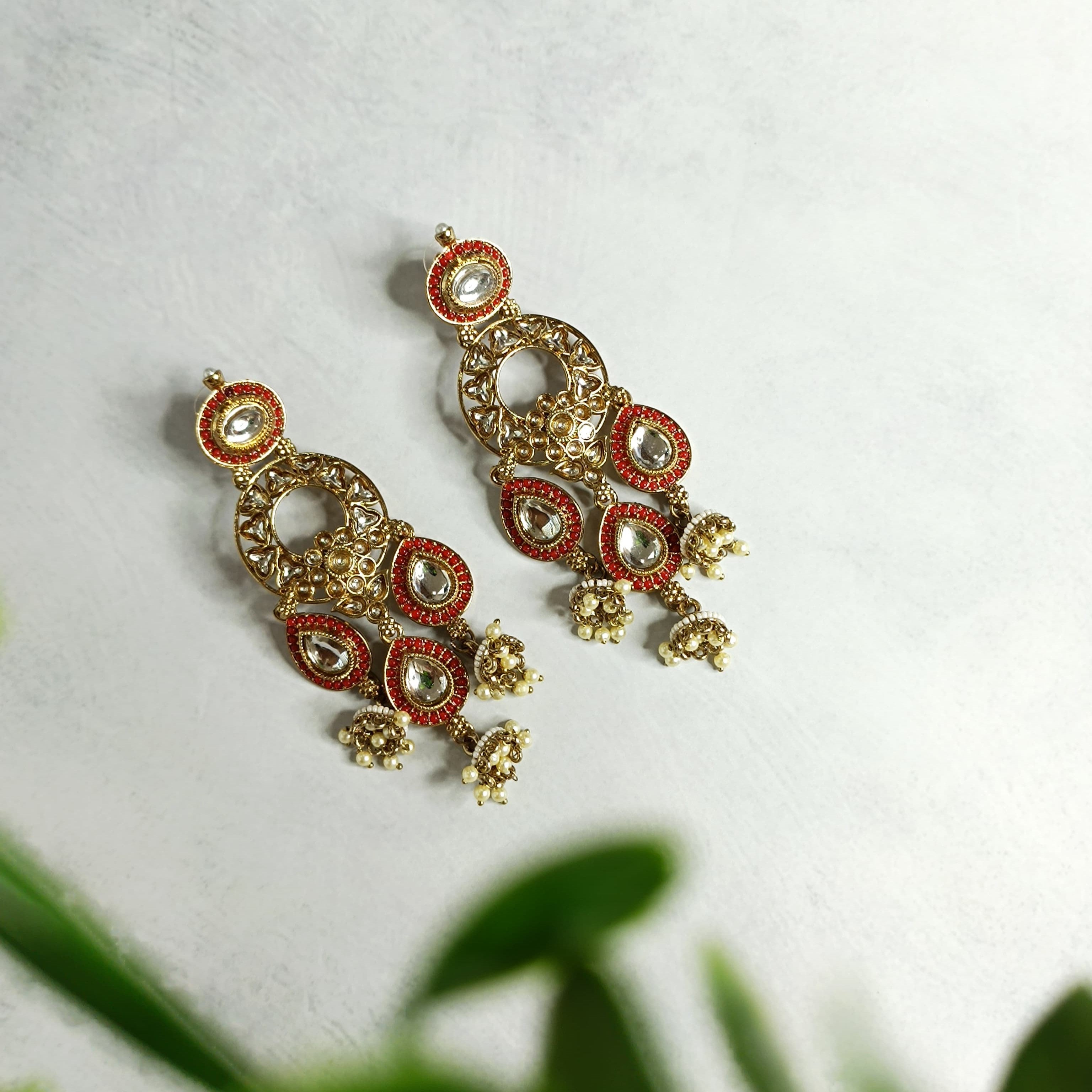 Celebrity inspired Bridal Earrings Design