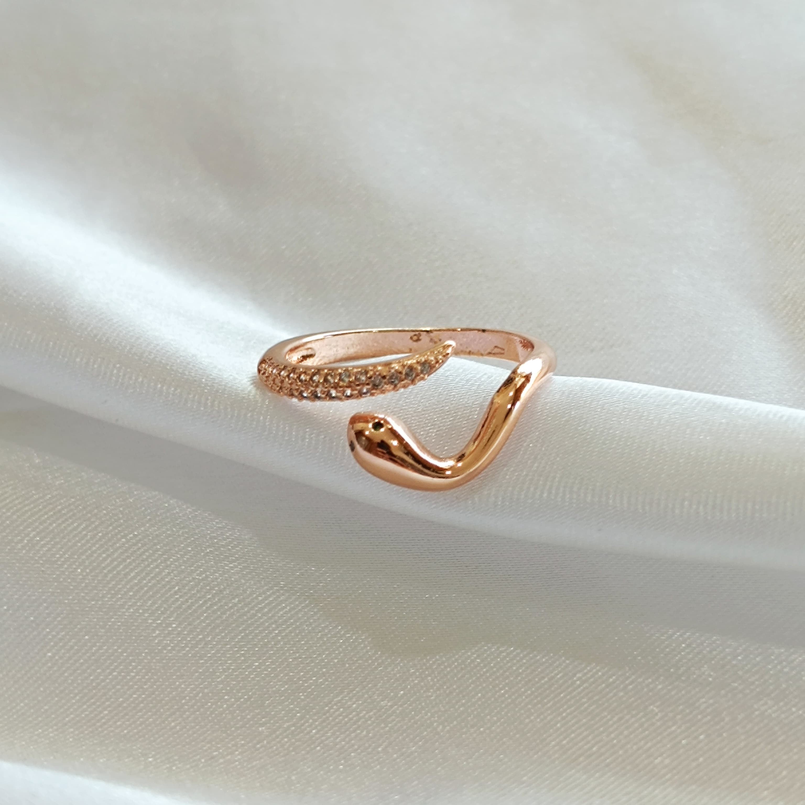 Rose Gold Anti Tarnish Premium Rings for Girls