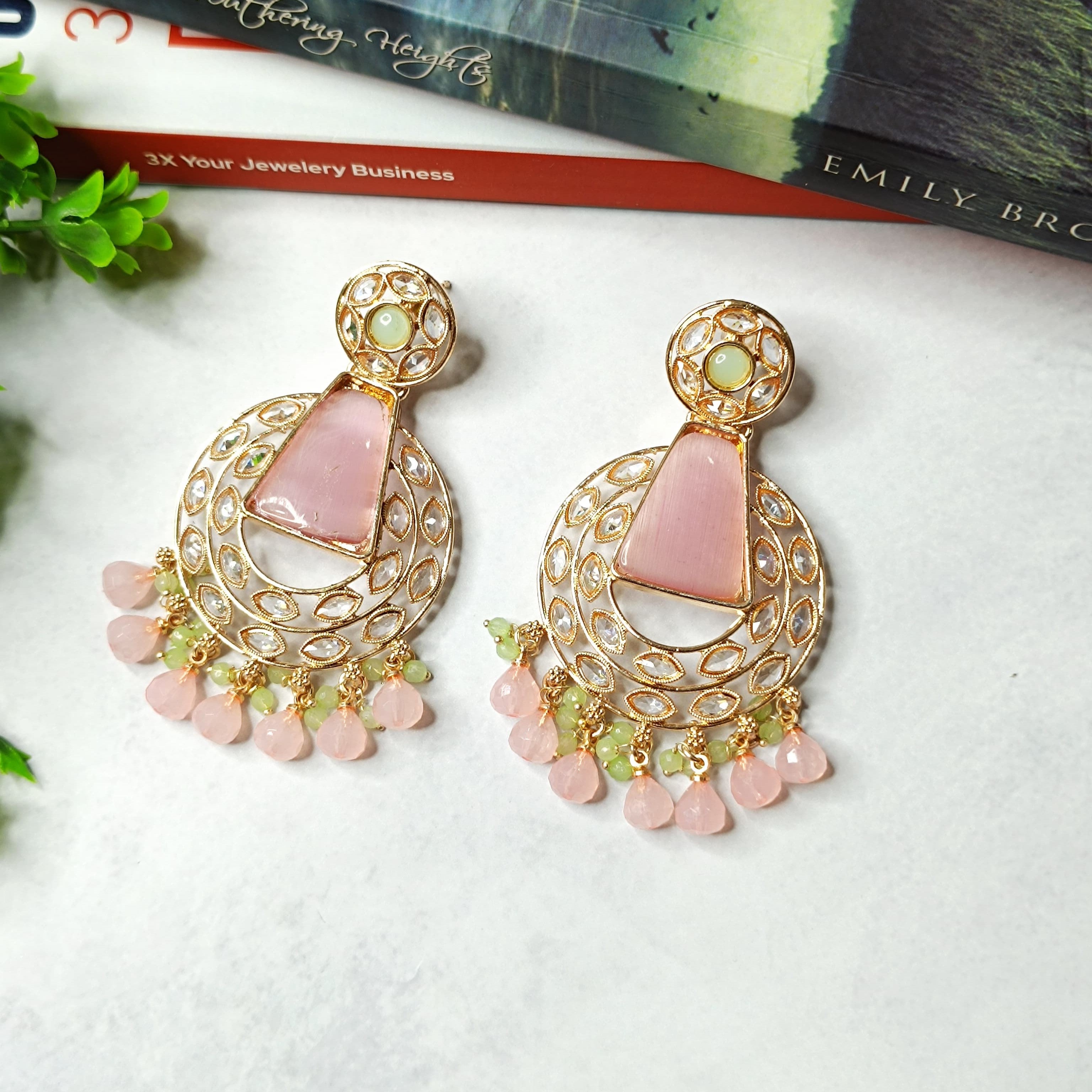 Elegant Anti Tarnish Earrings for Women & Girls
