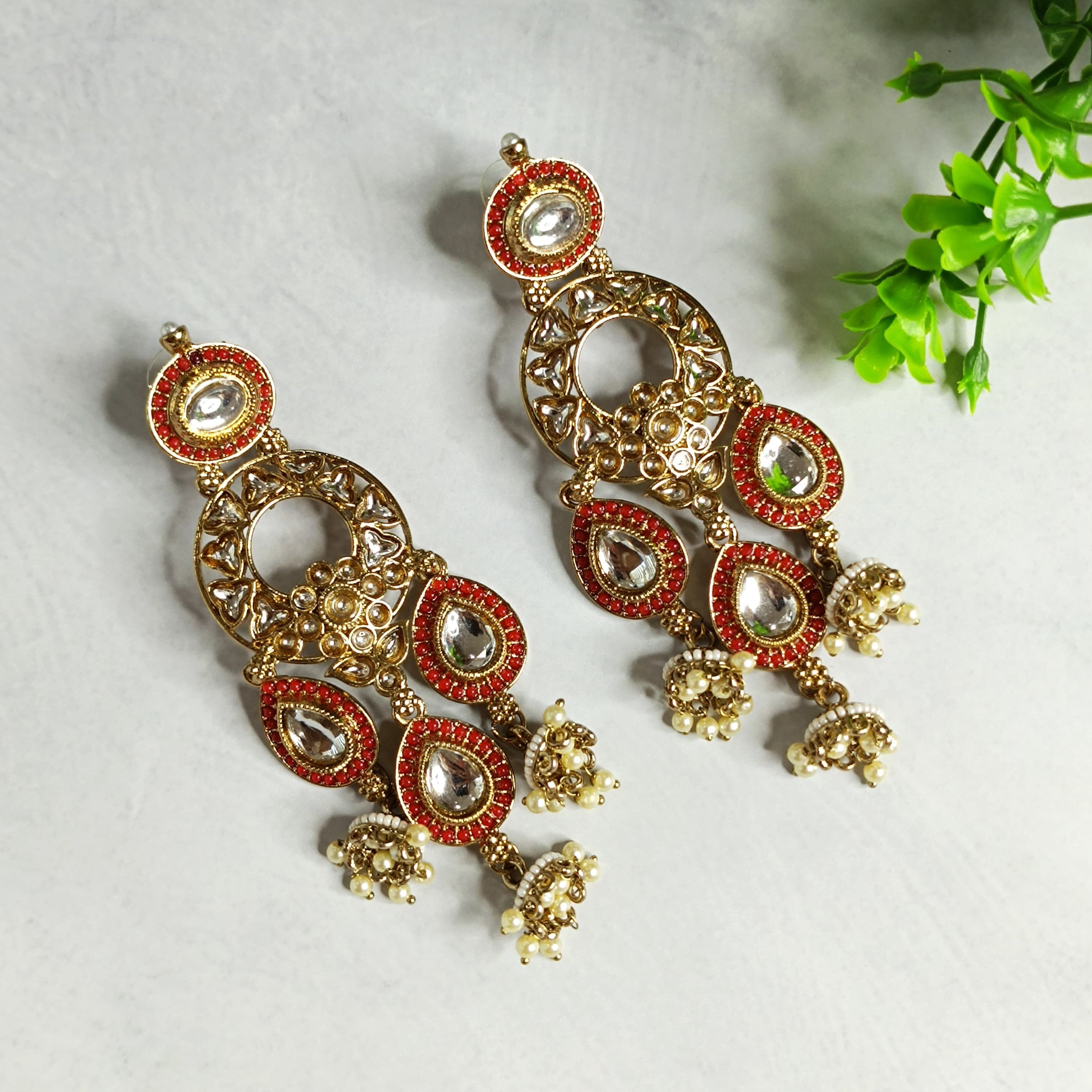Celebrity inspired Bridal Earrings Design