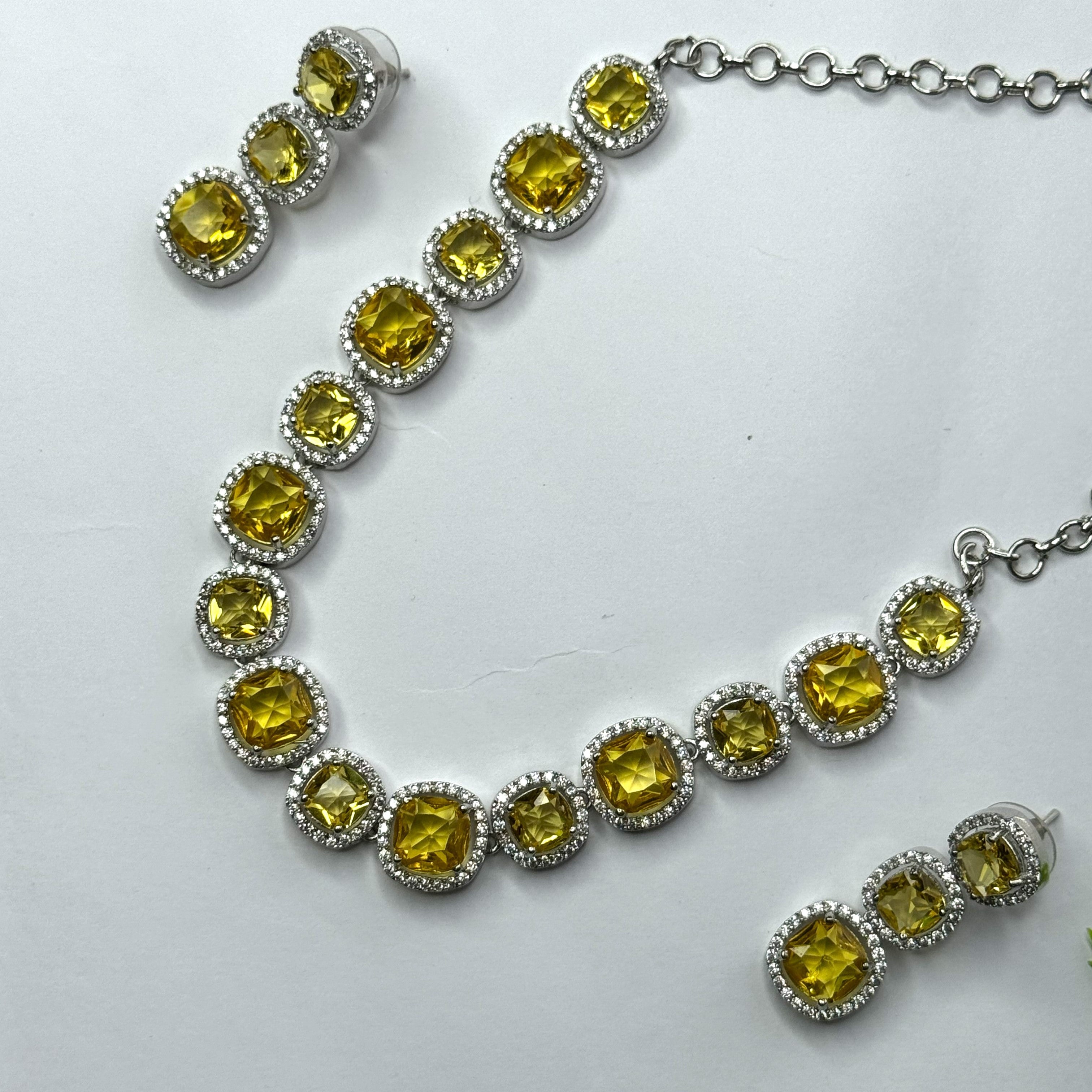 Diamond necklace design