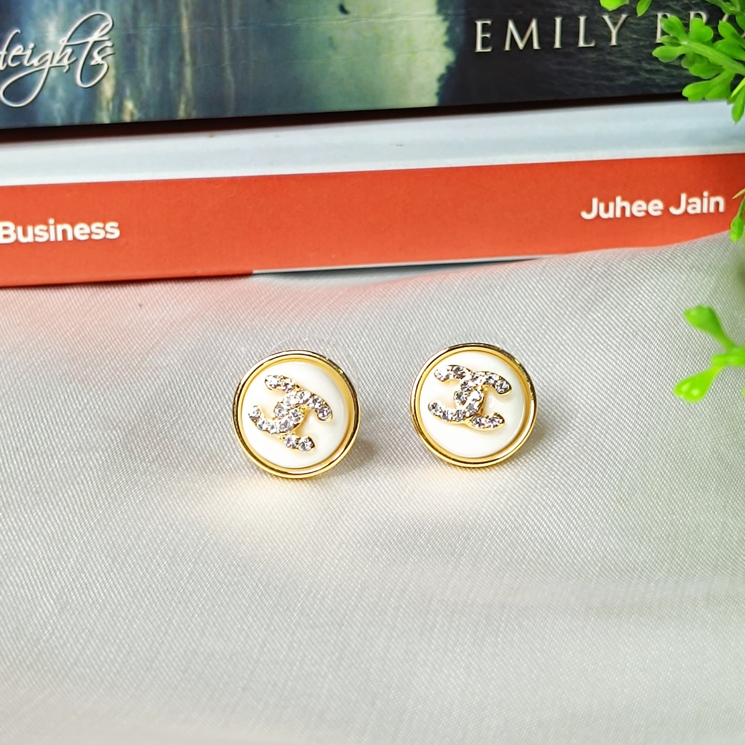 Stylish Chanel Stud Earrings