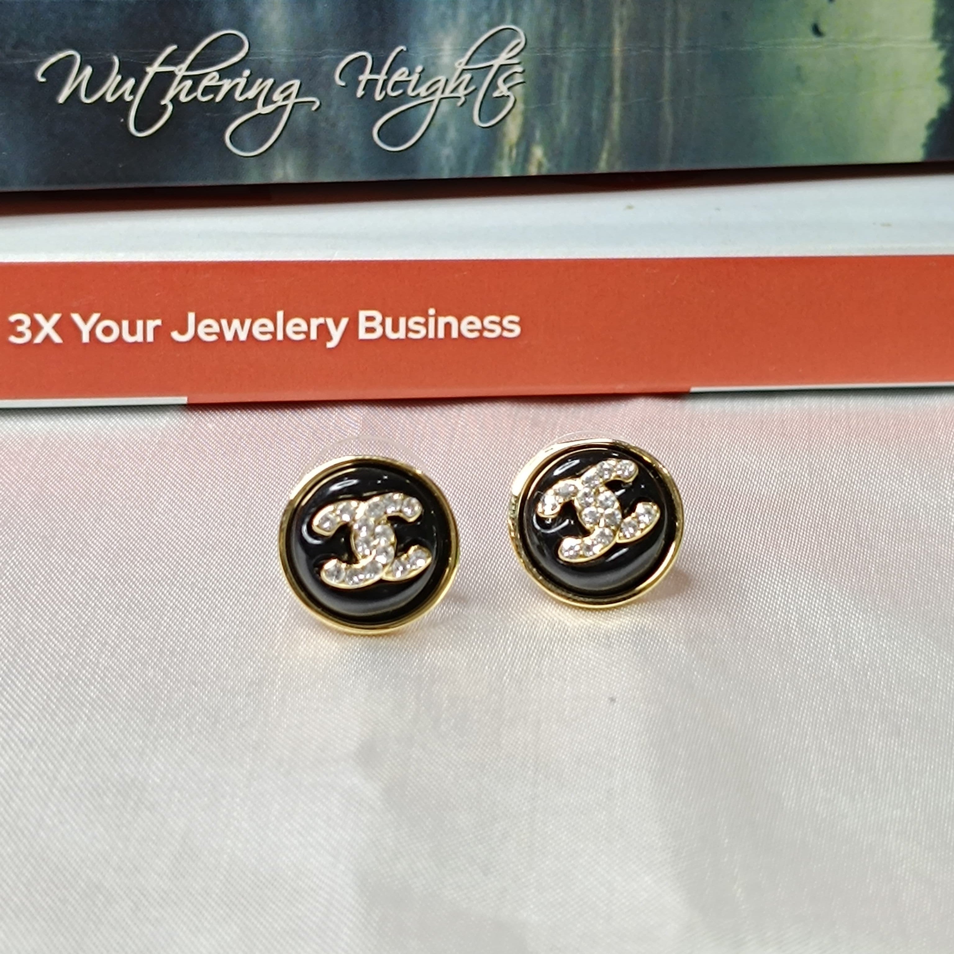 Stylish Chanel Stud Earrings