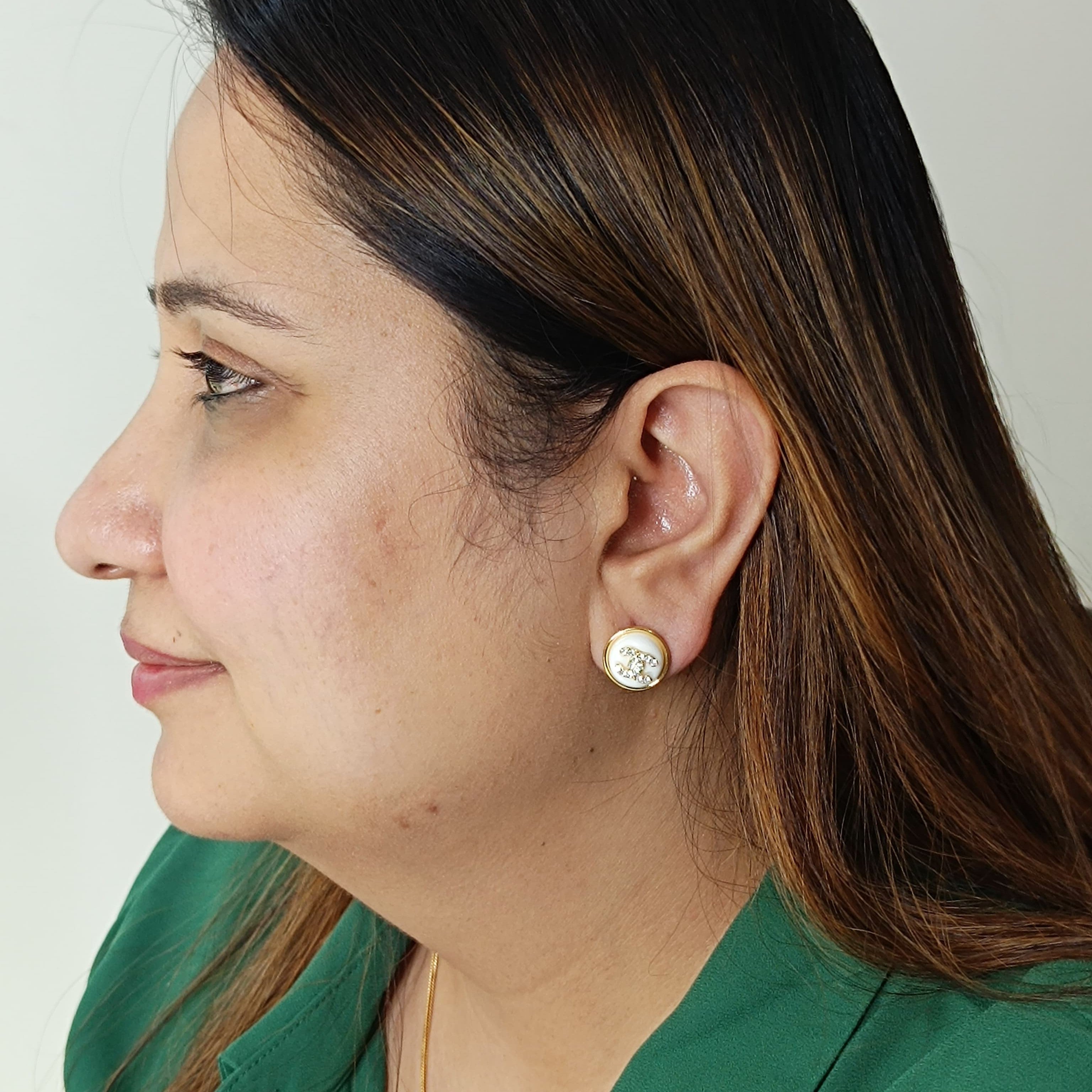 Stylish Chanel Stud Earrings