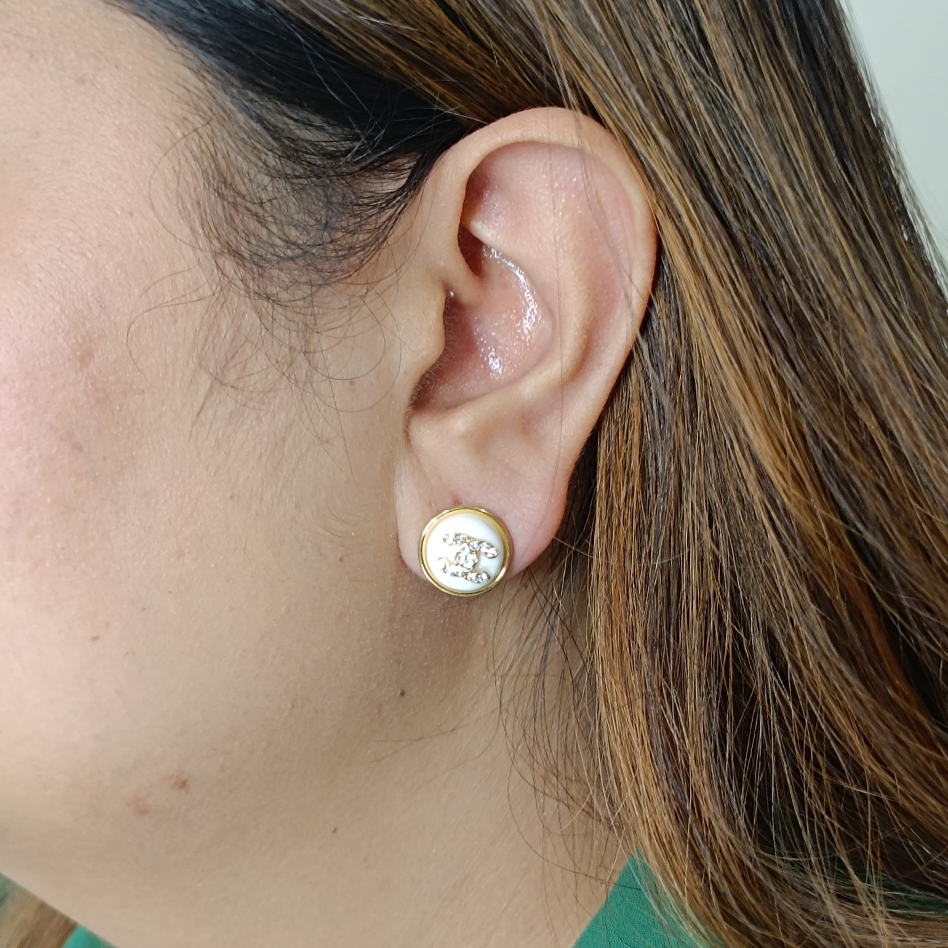 Stylish Chanel Stud Earrings
